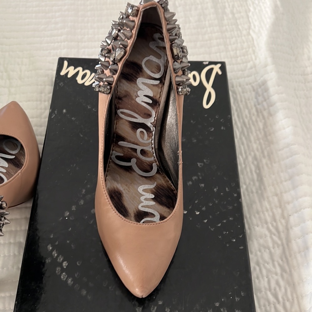 Sam Edelman nude spiked shoes - Picture 10 of 15